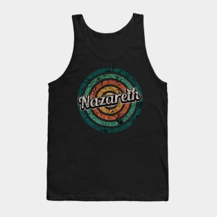 Nazareth // Retro Circle Crack Vintage Tank Top